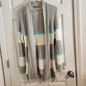 NWT No boundaries stripe sweater